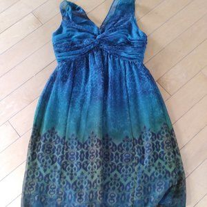 Cleo peacock dress